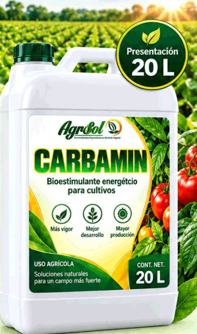 Carbamin, bioestimulante energético para cultivos
